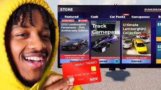SPENDING ALL MY ROBUX FOR EVERYTHING IN ROBLOX DRIVING EMPIRE