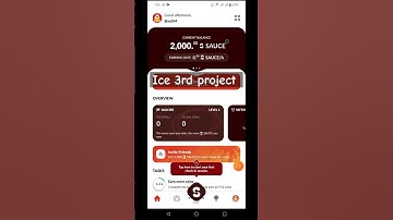 Ice 3rd Sauce Mining app #sauces #mining #project #airdropmining#free