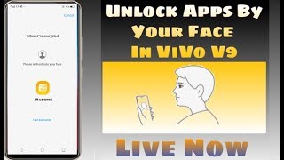 How To Unlock Apps By Face Scan In Vivo V9 screenshot 2