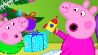 Santa Delivers the Christmas Presents  Best of Peppa Pig  Cartoons for Children