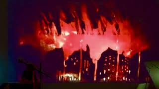 Sand film by Katerina Dzyuba. UKRAINE. THE WAR. The fragment.