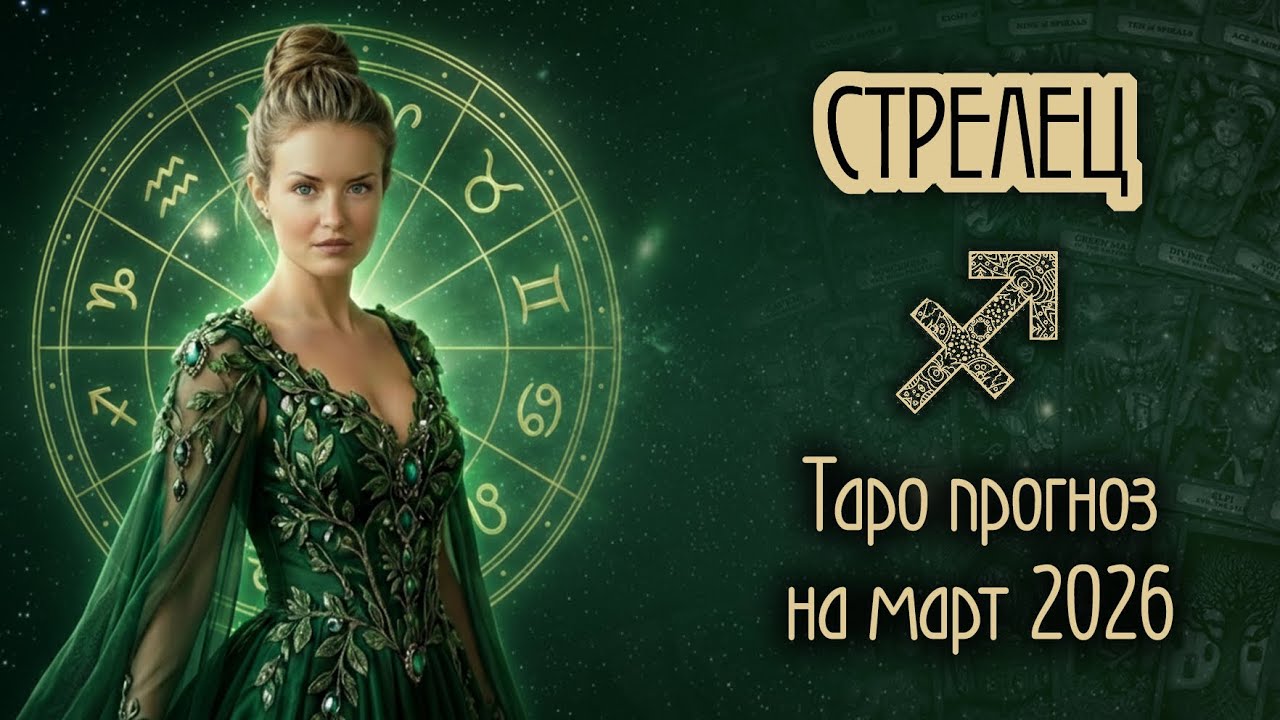 ♐️ СТРЕЛЕЦ - Месяц обновления и удачи. ТАРО прогноз на МАРТ 2026