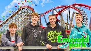 Irelands BEST Theme Park! | EMERALD PARK Vlog!