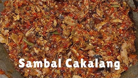 Sambal Cakalang Asap khas Manado