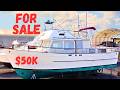 CHEAP LIVEABOARD $35k | Prevent Leaking on Old Trawlers?
