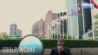 Kid President is celebrating World Humanitarian Day!