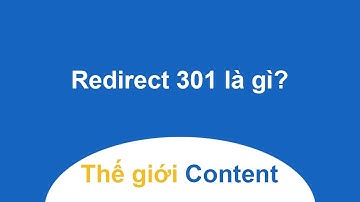 Redirect 301 là gì?