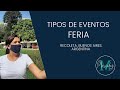 Tipos de Eventos: Feria