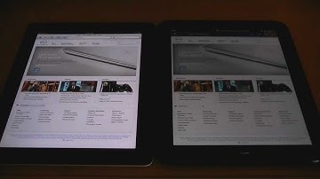 HP TouchPad vs. iPad 2: WiFi Web Browser Speed Test