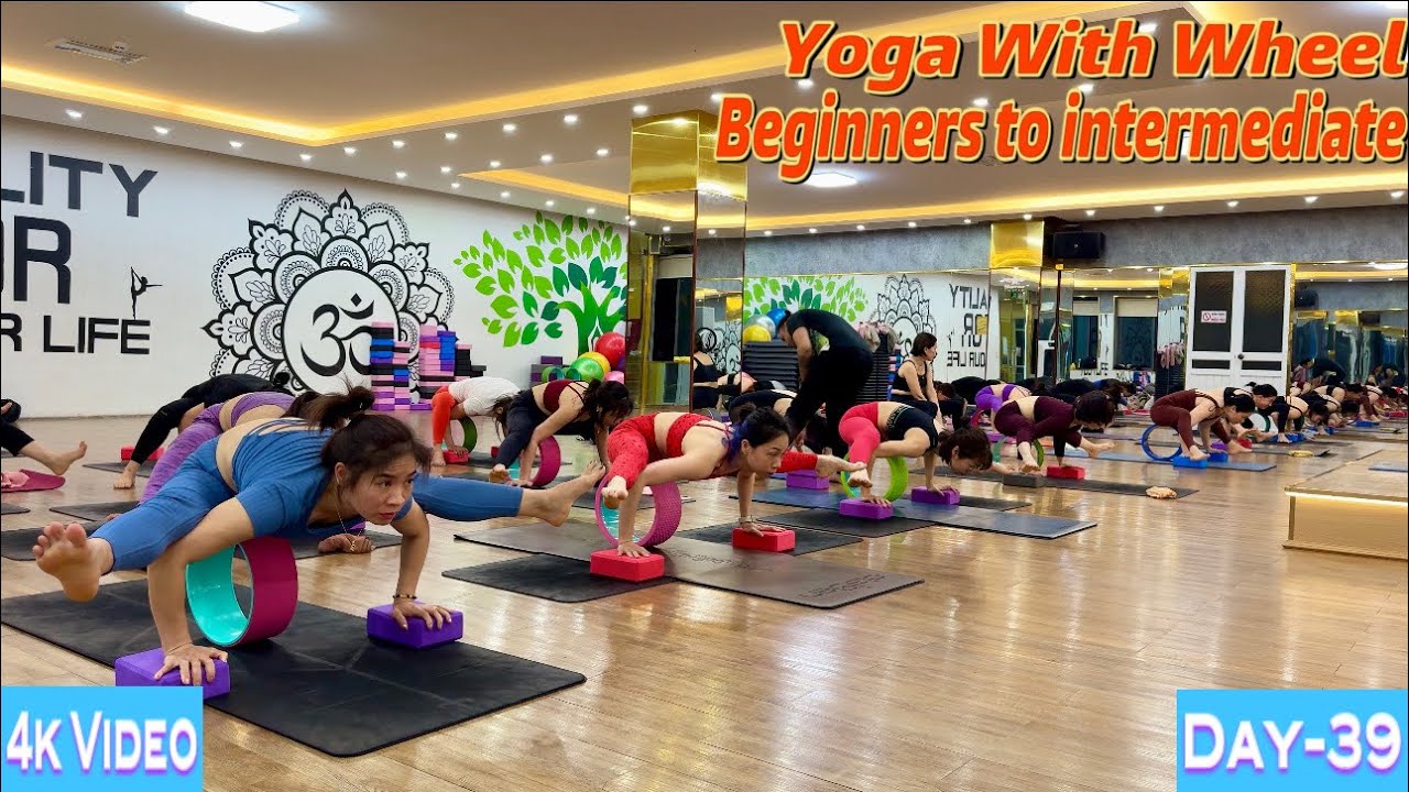 DAY-39 Yoga With Wheel Beginners To Intermediate | Master Ranjeet Singh Bhatia |