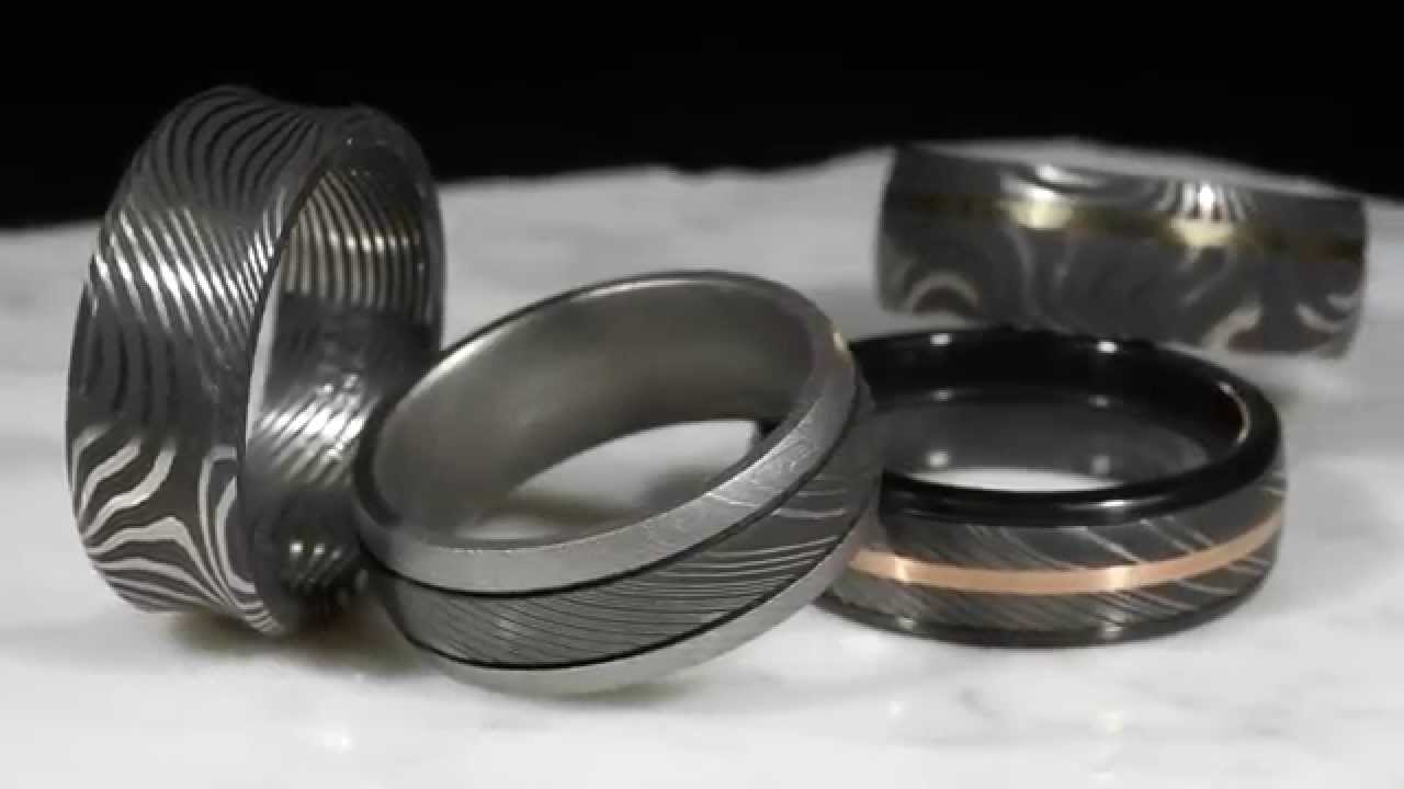 Damascus Steel Wedding Rings You Damascus Steel Wedding Rings