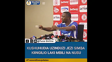 KUTAZAMA UZINDUZI JEZI SIMBA KIINGILIO LAKI MBILI NA NUSU 