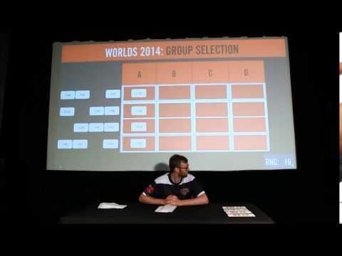 Worlds 2014: Group Draw Video - Worlds 2014: Group Draw Video
