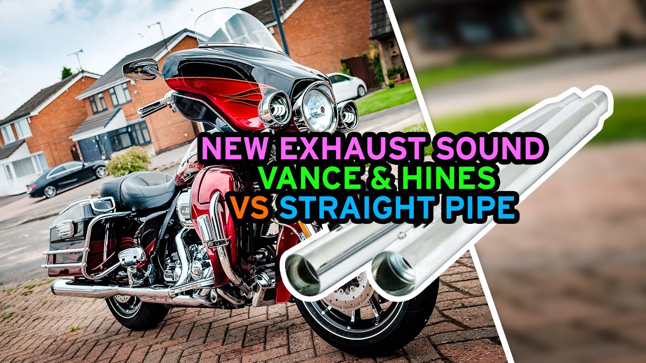 Exhaust Swap Vance & Hines Monster Ovals vs XForce 28" Straight Pipe
