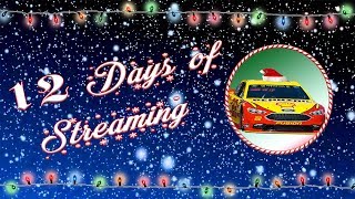 DAY 11: (Halo Collective 12 Days of Streaming) Adam Races NASCAR!