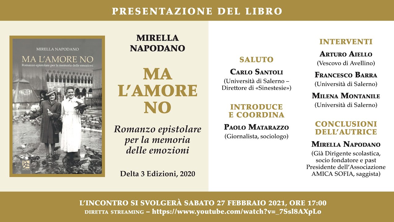 Presentazione del Libro Ma l'amore no YouTube Presentazione del Libro Ma l'amore no YouTube