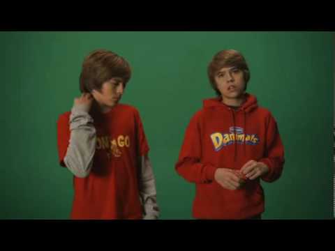 Dylan & Cole Sprouse - Danimals commercial - Outtake 3