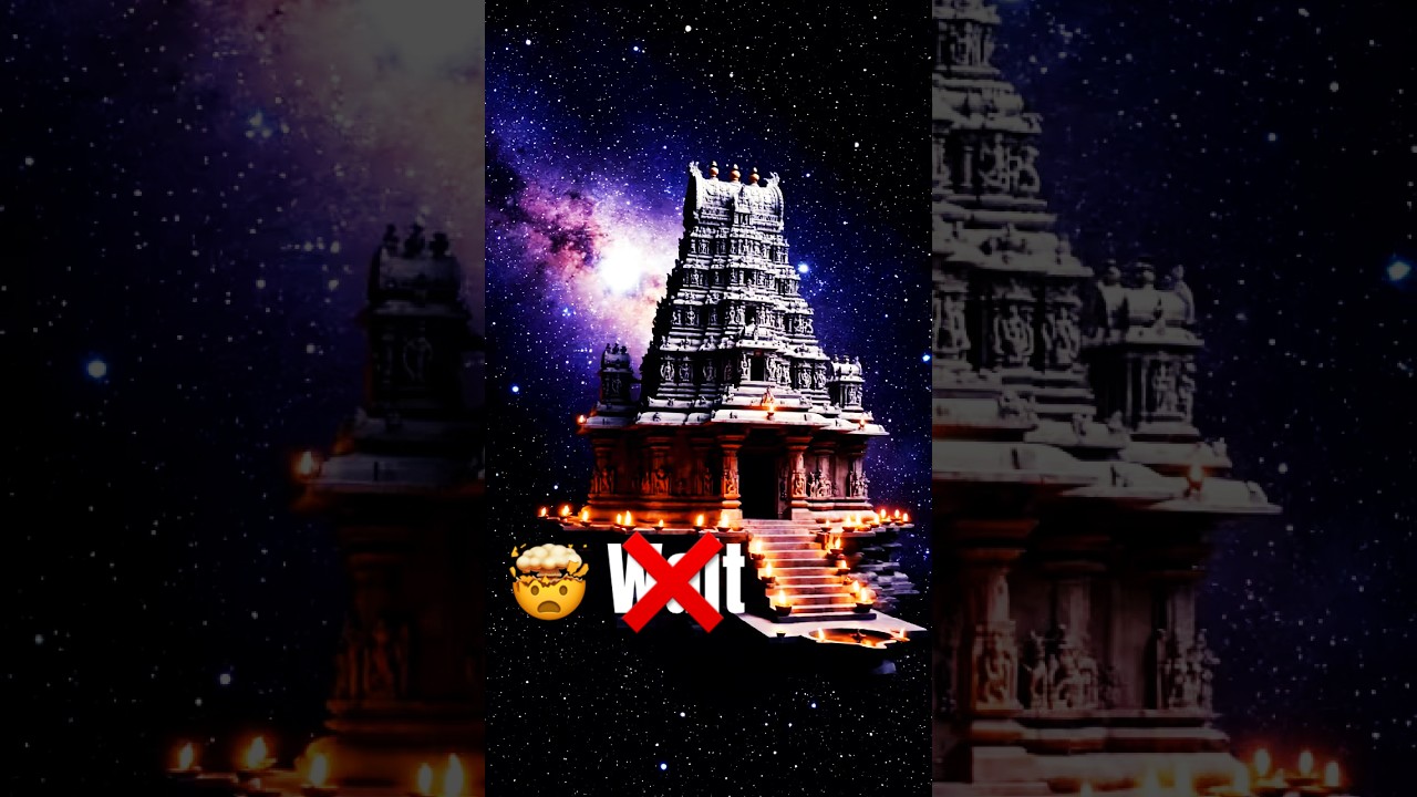 WAIT… A Temple in Space?! 🤯🛕🌌 