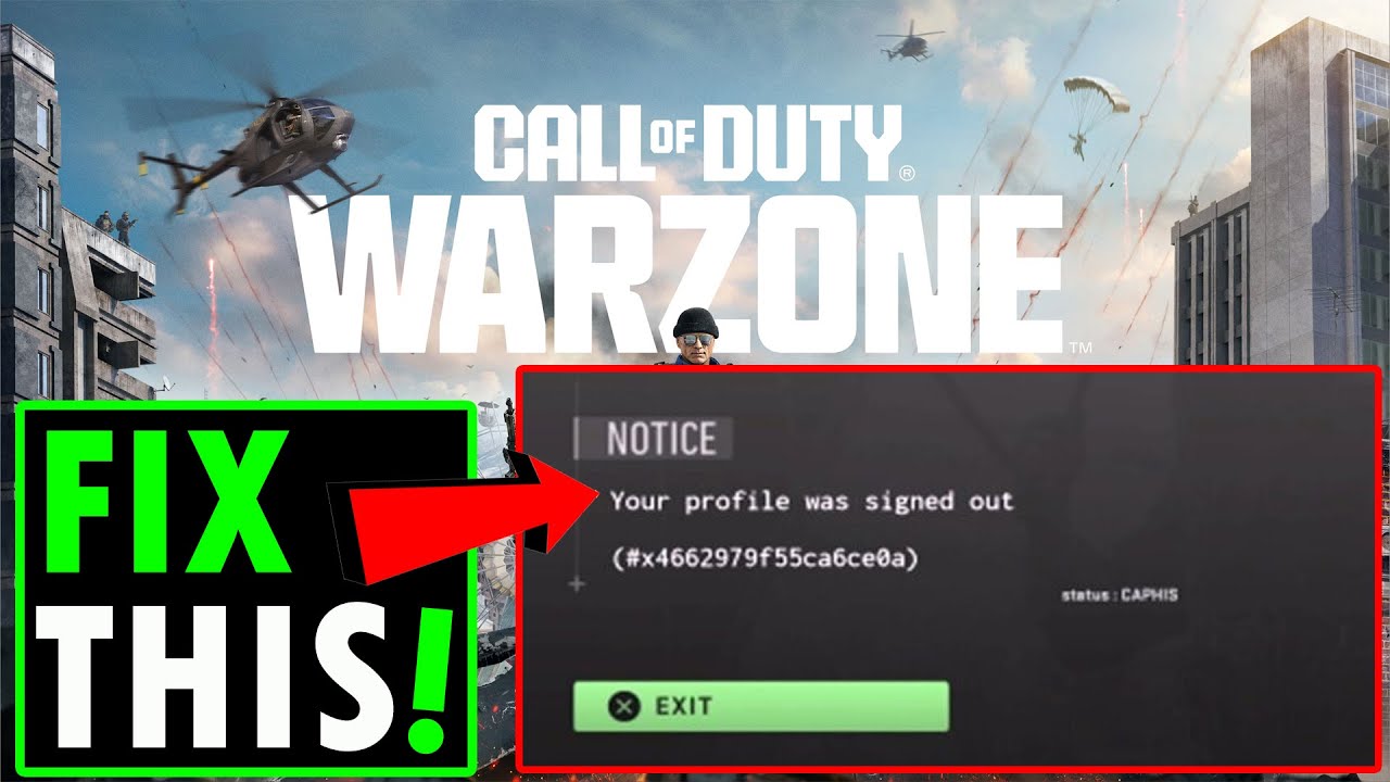 How To Fix “Your profile was signed out” In Call of Duty Warzone | 