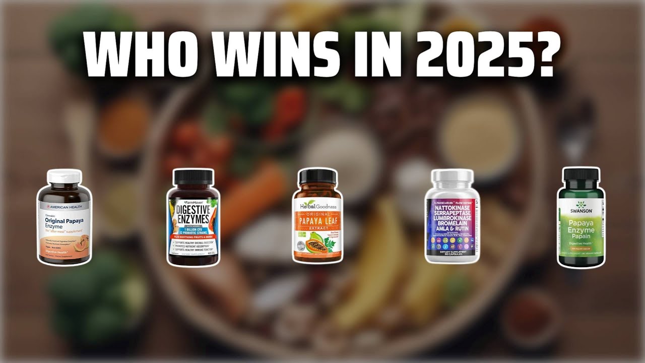 Пять лучших капсул с ферментами папайи в 2025 году — обязательно посмотрите перед покупкой!