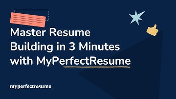 Master Resume Building in 3 Minutes with MyPerfectResume | Step-by-Step Walkthrough