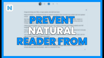 PREVENT NATURAL READER from STOPPING after each PHRASE