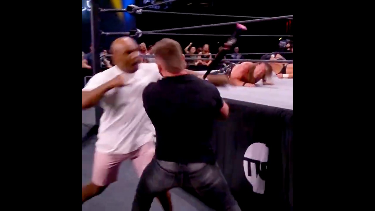 he got KNOCKED OUT by mike tyson 🥊