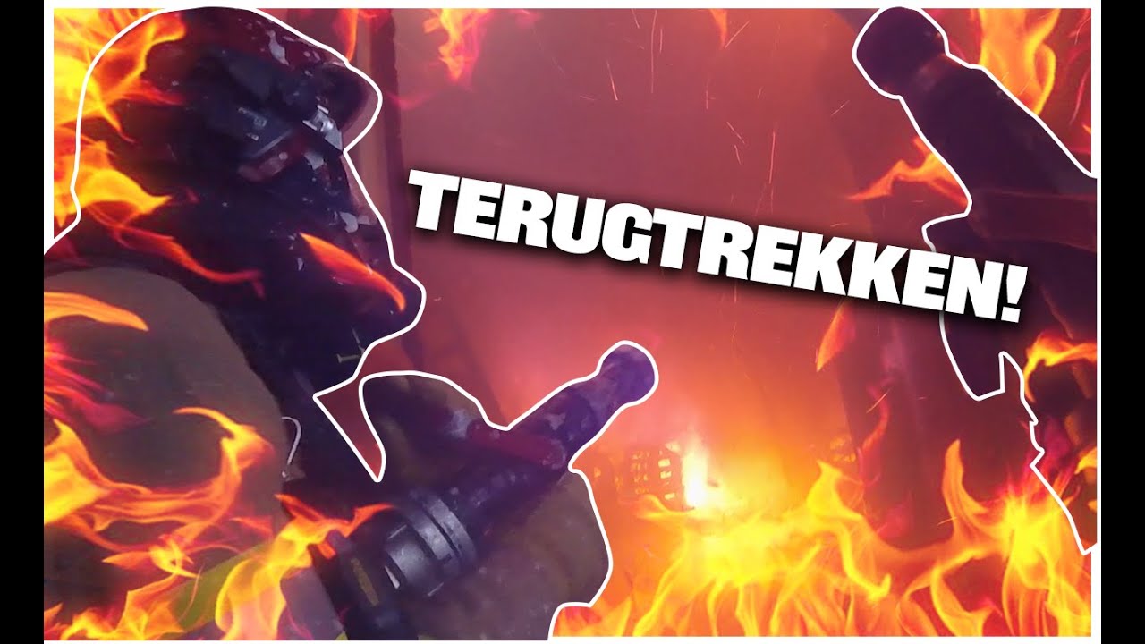 Gigantische Vuur Zee bij Vishandel | Als De Brandweer