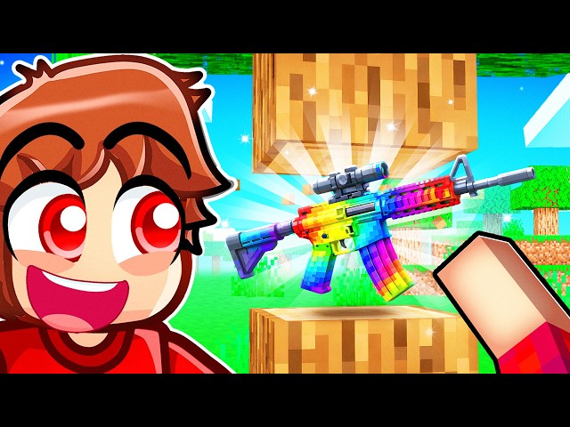 Minecraft, But All Drops Are Guns...