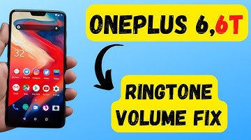 Oneplus 6,6T Ringtone Volume Fix || Oneplus 6,6T Ringer issue