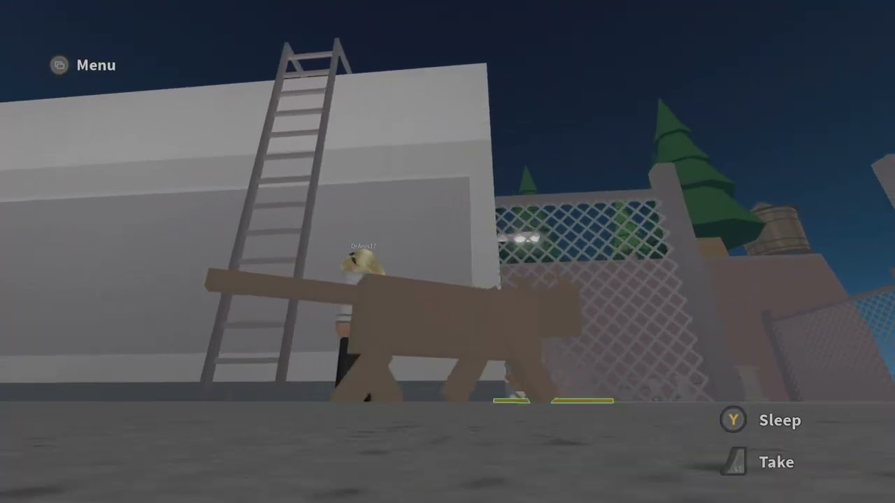 Pranking this person to think im an npc!😂