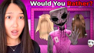 Investigating The SCARIEST Roblox Would You Rather Game.. screenshot 1
