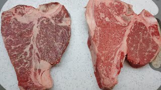 Porterhouse Steak Battle - Local Beef VS Meijer Beef