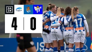 Real Sociedad vs Sporting Club Huelva (4-0) | Resumen y goles | Highlights Liga F