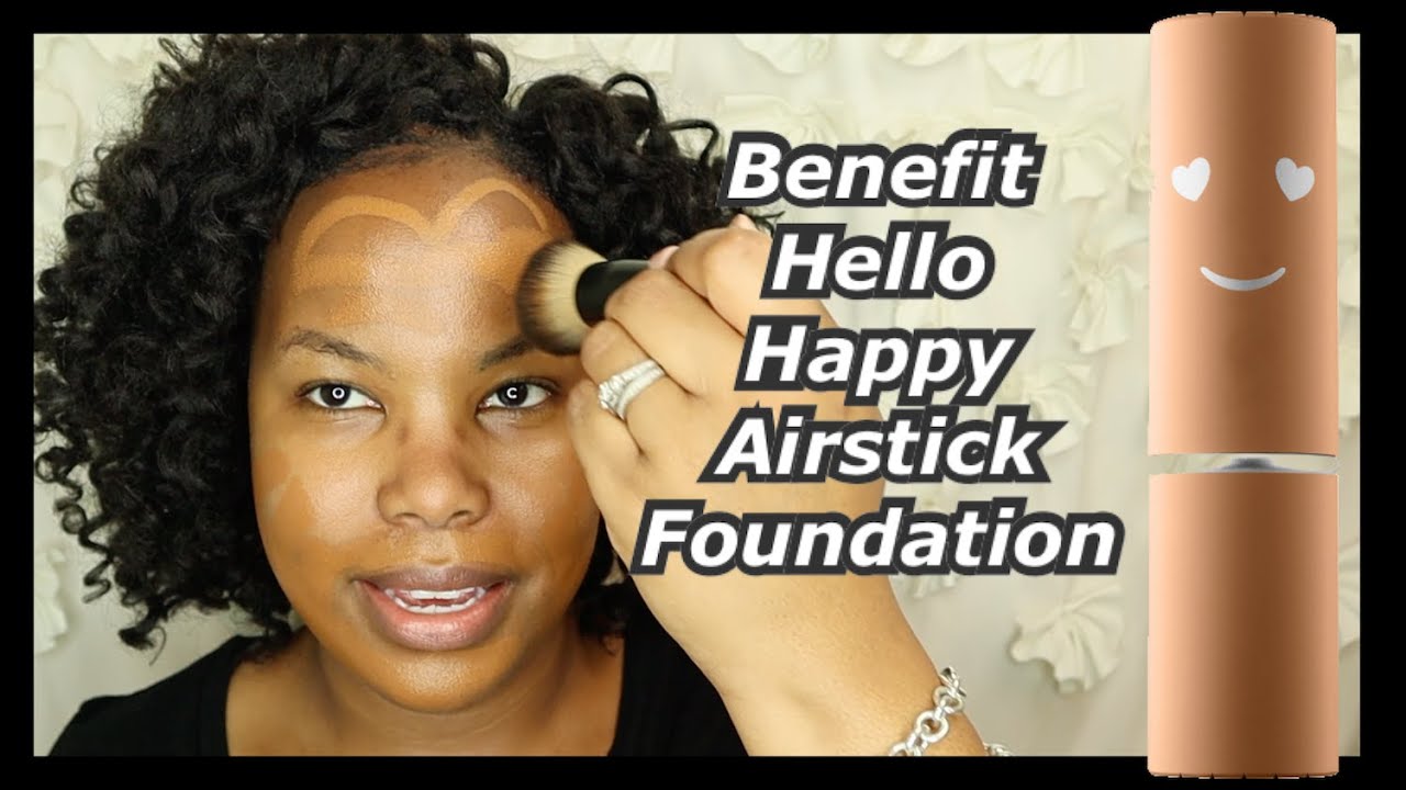 Benefit Cosmetics Hello Happy Air Stick Foundation in Shade 9 | First Impressions, Women of Color