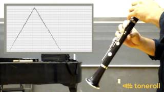 Toneroll Prototype - Clarinet Demonstration