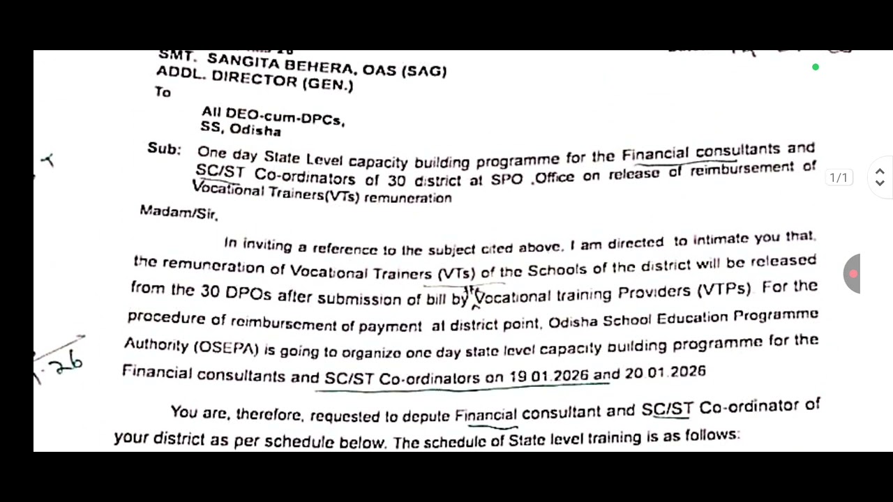 Vocational Trainer New Update | Capacity Building Programme | Vtbishnusir 