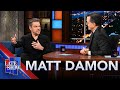 Matt Damon Was On A Break From Acting, But Then Christopher Nolan Called
