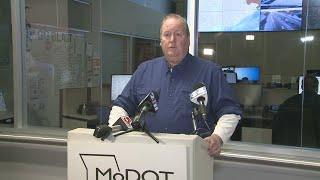 Raw: MoDOT press conference addressing road conditions after snow, ice