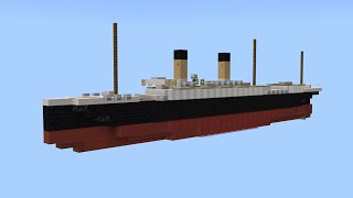 Minecraft RMS Oceanic II (1899) | 1:5 Scale Luxury Ocean Liner Tutorial