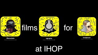 Destin films Grey for Brady on Snapchat