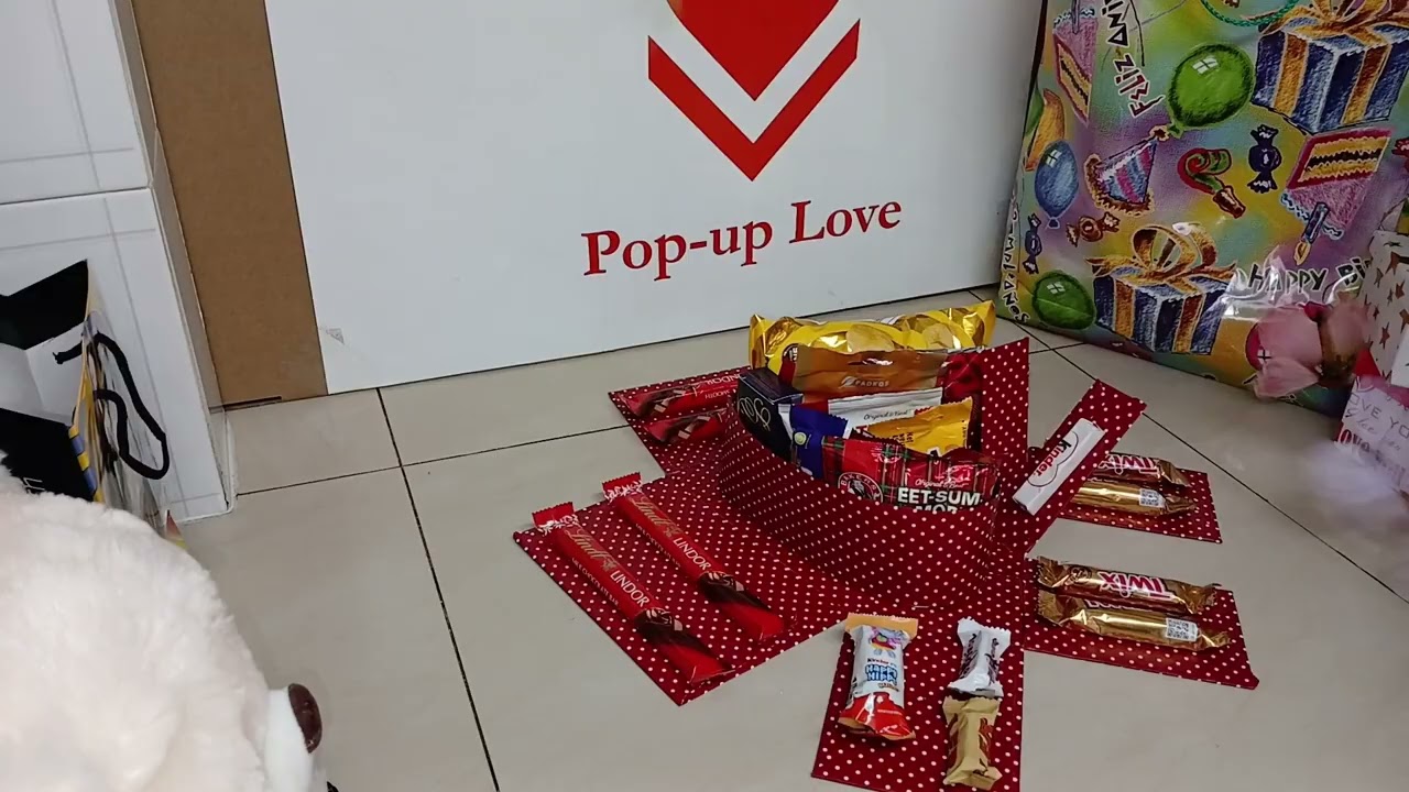 The Ultimate Romantic Gesture ❤️ | Fluttering Heart Butterfly & Snack Explosion Box