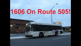 NeoplanDude | NJ Transit 2012 NABI 31-LFW #1606 On Route 505, To Margate!
