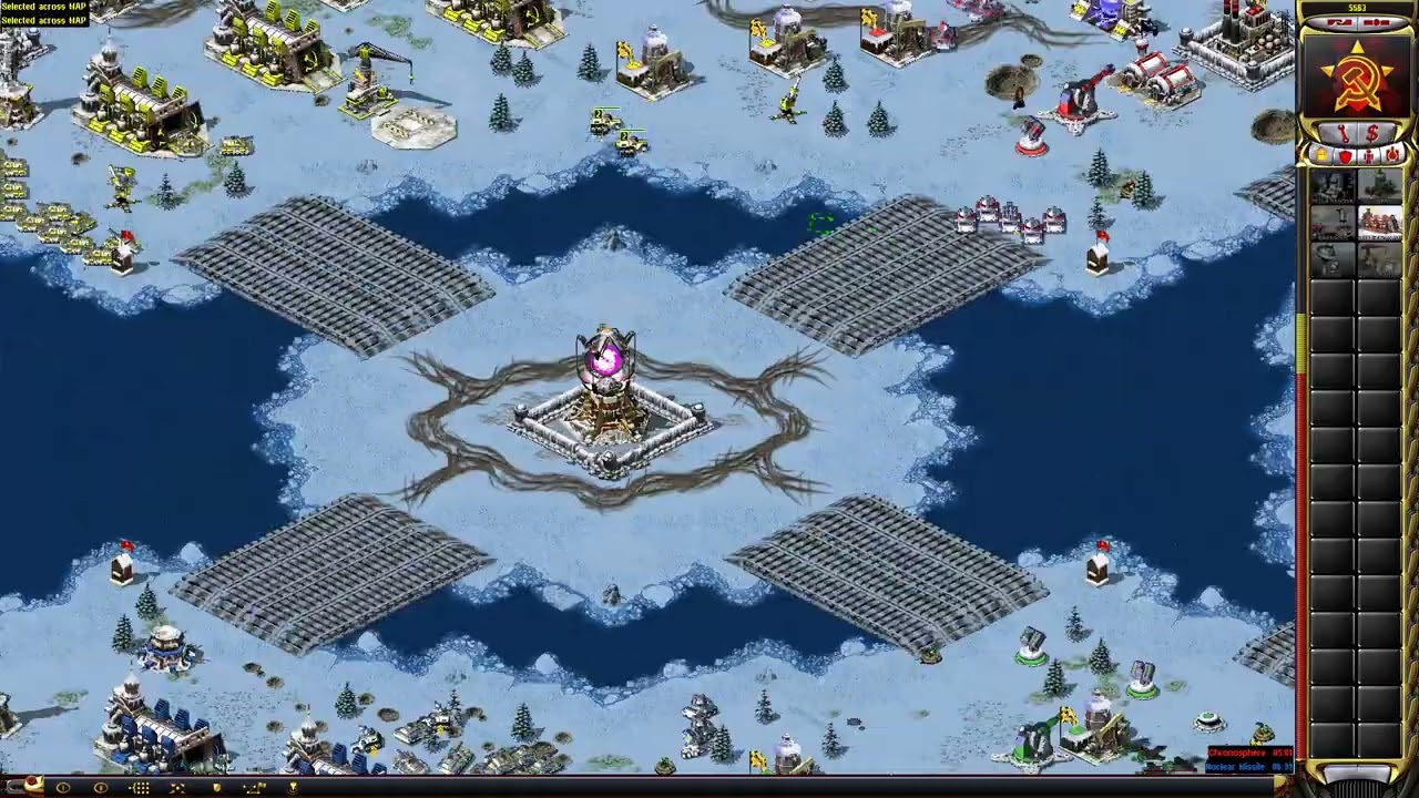 Jaws/Highlight vs Sander/Lloyd | 2v2 Blitz Qm  #redalert2  #commandandconquer  #yurisrevenge