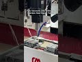 Fully Automatic CNC Drilling on Stainless Steel Square Tubes! #cnc #cncdrill #squaretubedrilling