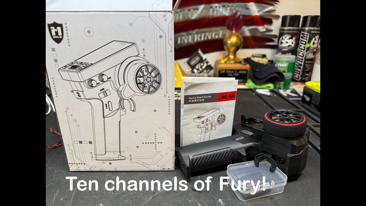 Передатчик Meus с играми и 10 каналами ярости