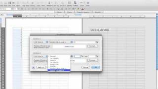 How to use Conditional Formatting in Excel 2008
