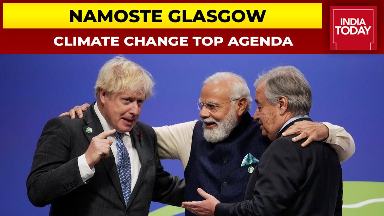 PM Modi Attends COP26 Summit in Glasgow; Global warming, Greenhouse Gases Top Agenda
