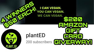 200 SUBSCRIBERS! by plantED 129 views 3 years ago 5 minutes