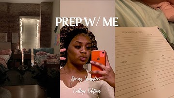 PREP W/ ME | College Edition : Spring Semester